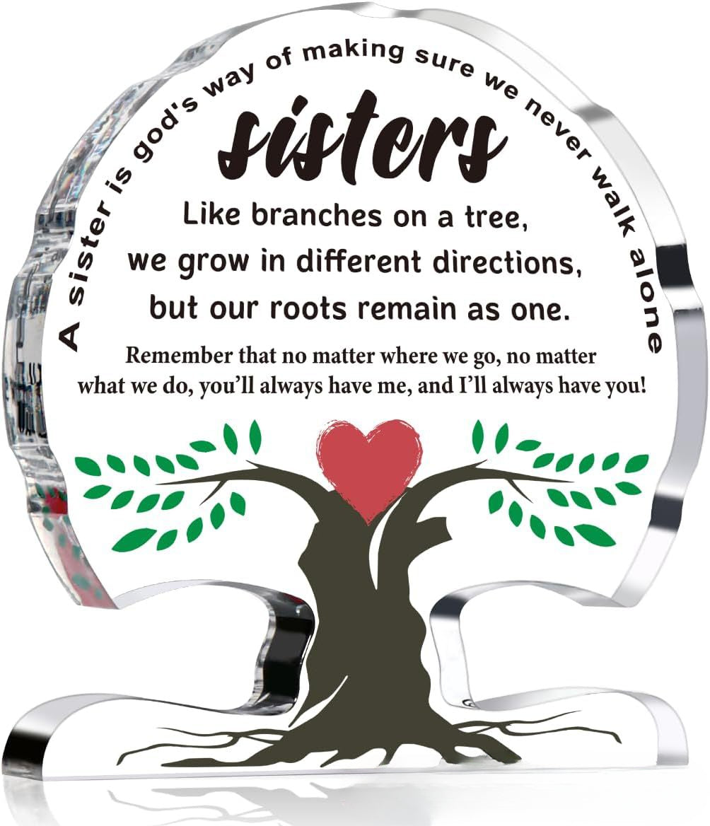 Wholesale of Acrylic Tree Shaped Ornaments for Mother's Day and Father's Day